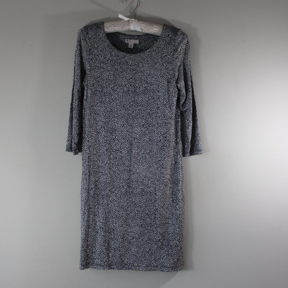Lila Rose Women's Dress - Size XS, Cheetah Print, ¾ Sleeve, Stretch